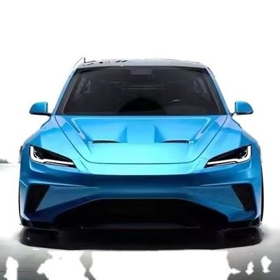 2024 Tamir Tesla Body Kit Karbon Fiber Model 3 Spoiler Robot Stili Ön Ve Arka Tampon