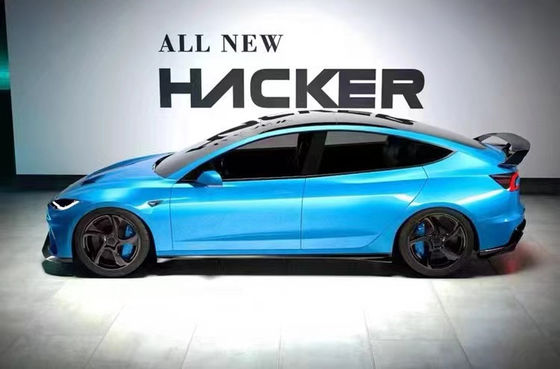 2024 Tamir Tesla Body Kit Karbon Fiber Model 3 Spoiler Robot Stili Ön Ve Arka Tampon