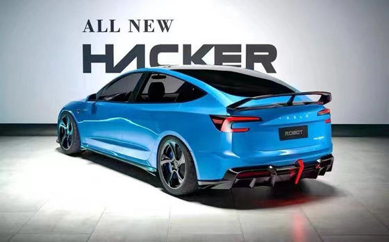 2024 Tamir Tesla Body Kit Karbon Fiber Model 3 Spoiler Robot Stili Ön Ve Arka Tampon