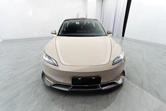 Karbon Fiber Tesla Model 3 Body Kit Yeni Tamir Tesla Yan Eteği Ön Dudak Difüzörü