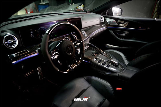 Mercedes AMG GT50 GT53 GT63 Karbon Fiber İçsel AMG GT50 GT53 GT63 Karbon Fiber Merkezi Kontrol Paneli için Otomatik Parçalar