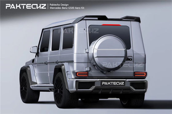 Mercedes W464 G500 G63 için Otomatik Parçalar V464 G500 G63 Yenileştirilmiş Paktechz tarzı Ön ve Arka Tampon Kapları