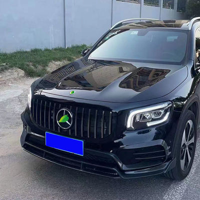 Mercedes GLB Karbon Fiber Bodies Kit GLB Karbon Fiber Front Scoop Diffuser Spoiler Hood için Otomatik Parçalar