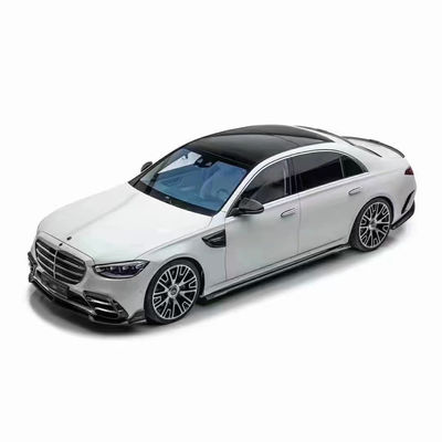 Mercedes W223 Body Kit için W223 S450L S500 S580 Karbon Fiber Body Kit W223 Geliştirilmiş MSY Tarzı Karbon Fiber Body Kit