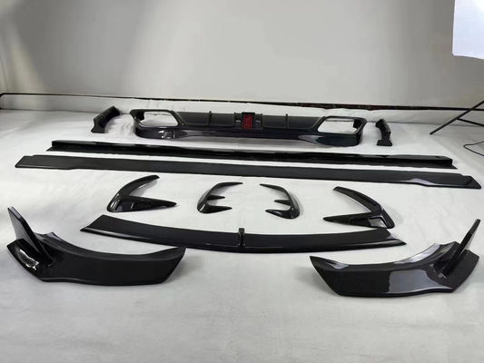 Mercedes W223 Body Kit için W223 S450L S500 S580 Karbon Fiber Body Kit W223 Geliştirilmiş MSY Tarzı Karbon Fiber Body Kit