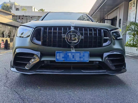 Mercedes-Benz GLC63 Karbon Fiber Bodies Kit için GLC63 Upgraded Bs Style Karbon Fiber Front Lip Diffuser Spoiler Body Kit