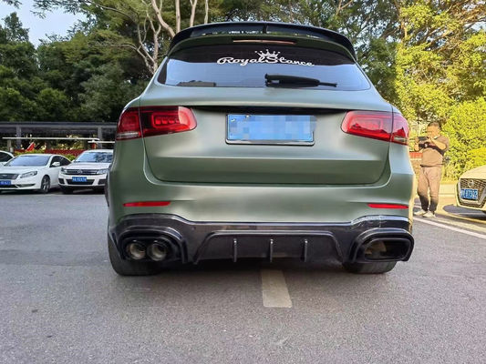 Mercedes-Benz GLC63 Karbon Fiber Bodies Kit için GLC63 Upgraded Bs Style Karbon Fiber Front Lip Diffuser Spoiler Body Kit