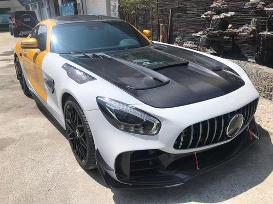 Mercedes-Benz AMG GT GTS GTC Bodies Kit için Otomatik Parçalar AMG GT GTS Upgraded Pro Style Ön ve Arka Bumper Spoiler Body Kit