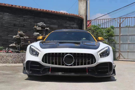 Mercedes-Benz AMG GT GTS GTC Bodies Kit için Otomatik Parçalar AMG GT GTS Upgraded Pro Style Ön ve Arka Bumper Spoiler Body Kit