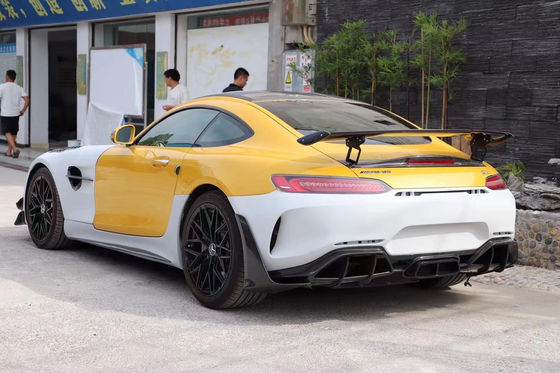 Mercedes-Benz AMG GT GTS GTC Bodies Kit için Otomatik Parçalar AMG GT GTS Upgraded Pro Style Ön ve Arka Bumper Spoiler Body Kit