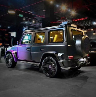 Mercedes W464 G500 G63 Karbon Fiber Bodies Kit W464 Upgraded MSY P920 Style Ön ve Arka Bumper Spoiler Hood Bodies Kit