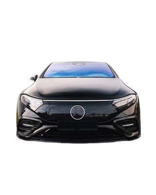 Mercedes EQS Karbon Fiber Bodies Kit için EQS Upgrade BS Style Karbon Fiber Front Lip Diffuser Spoiler Body Kit