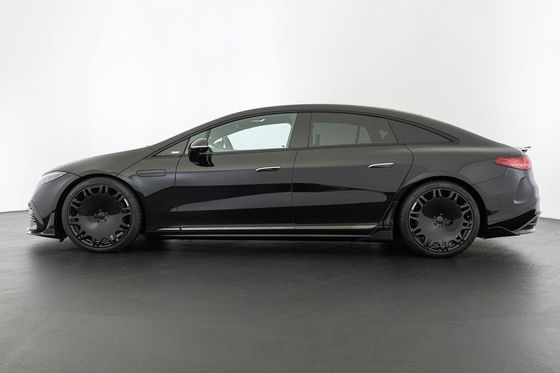 Mercedes EQS Karbon Fiber Bodies Kit için EQS Upgrade BS Style Karbon Fiber Front Lip Diffuser Spoiler Body Kit