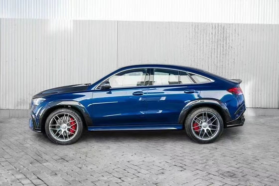 Mercedes-Benz GLE COUPE Karbon Fiber Bodies Kit için GLE COUPE Upgrades Top Style Karbon Fiber Front Lip Diffuser Widebody Kit