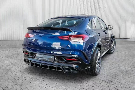 Mercedes-Benz GLE COUPE Karbon Fiber Bodies Kit için GLE COUPE Upgrades Top Style Karbon Fiber Front Lip Diffuser Widebody Kit