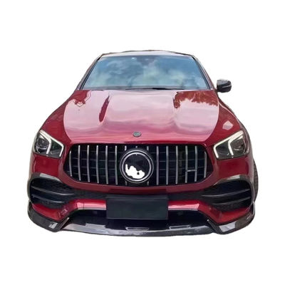 Mercedes-Benz GLE Coupe Karbon Elyafı Beden Kütüphane GLE Coupe MSY Stil Karbon Elyafı Ön Dudak Diffuser Spoiler Kit