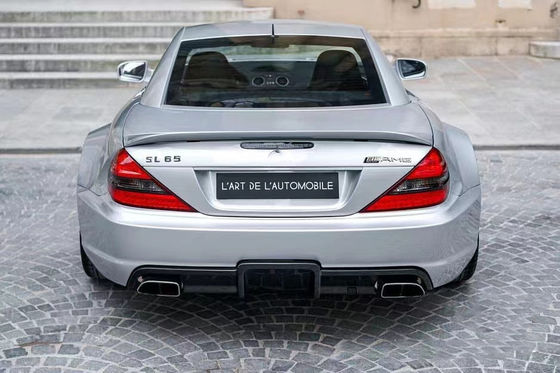 Mercedes SL R230 Geniş Beden Kiti için SL R230 Yükseltilmiş BS Stil Ön ve Arka Tampon Spoiler Geniş Beden Kiti