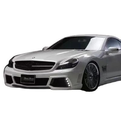 Mercedes SL R230 Geniş Beden Kiti için SL R230 WD Stil Ön ve Arka Bump Spoiler Geniş Beden Kiti