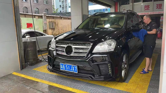 Mercedes-Benz X164 GL450 GL500 GL550 GL63 için WALD Style Body Kit Ön Tampon