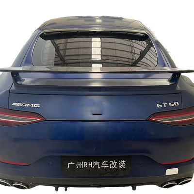 Mercedes-Benz için AMG GT50 GT53 GT63 Karbon Fiber Spoiler AMG GT50 GT53 GT63 Karbon Fiber Top Wing Spoiler Body Kit