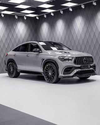 için Mercedes-Benz GLE53 63Ccoupe Karbon fiber Body Kit GLE53 63Ccoupe Karbon fiber front lip diffuser Spoiler Wide-body kit
