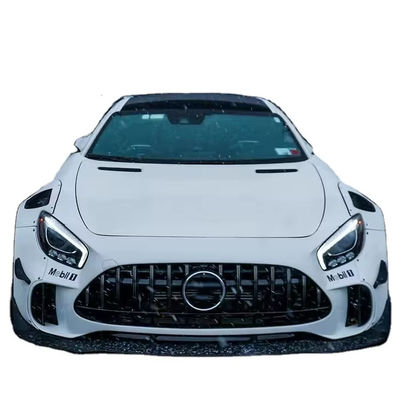 Mercedes AMG GT Karbon Fiber Geniş Vücut Kiti için AMG GT CBE Tarzı Yükseltme Ön Dudak Diffuser Spoiler Geniş Vücut Kiti