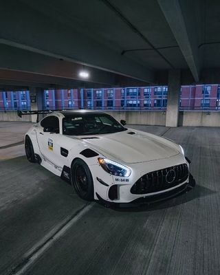 Mercedes AMG GT Karbon Fiber Geniş Vücut Kiti için AMG GT CBE Tarzı Yükseltme Ön Dudak Diffuser Spoiler Geniş Vücut Kiti