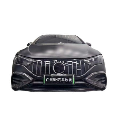 Mercedes EQE Karbon Fiber Bodies Kit için EQE Upgrade BS Style Karbon Fiber Front Lip Diffuser Spoiler Body Kit