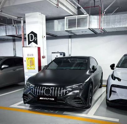 Mercedes EQE Karbon Fiber Bodies Kit için EQE Upgrade BS Style Karbon Fiber Front Lip Diffuser Spoiler Body Kit