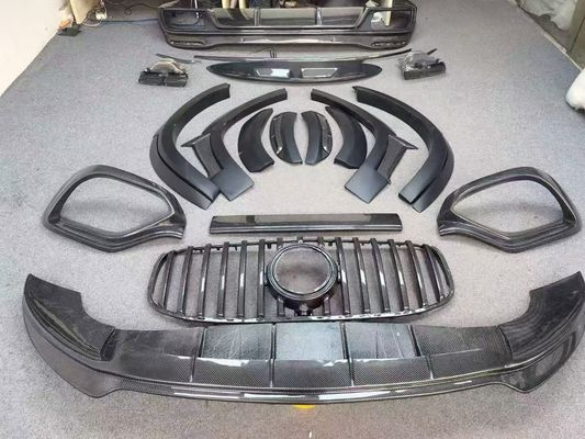 X167 GLS450 Mercedes Benz Body Kit LD Stili Karbon Fiber Dudak Kapak