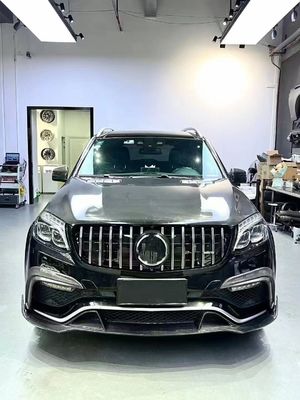 X166 Mercedes Geniş Vücut Kit GLS450 GLS63 2015 Ön Dudak Spoiler Geniş Vücut Kit