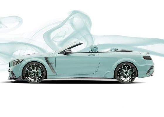 S63 Coupe Mercedes Benz Body Kit MSY Style 2012 - 2019 Araba Tamponu Spoiler