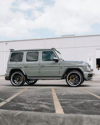 G500 G63 Mercedes Sprinter Body Kit VOS Style Diy Ön Dudak Spoiler Tekerlek Kemeri