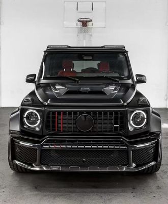 W464 G500 G63 Mercedes Body Kit G800 Stil Araba Ön Tampon Spoiler Tekerlek kemerleri