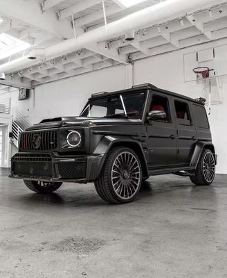 W464 G500 G63 Mercedes Body Kit G800 Stil Araba Ön Tampon Spoiler Tekerlek kemerleri