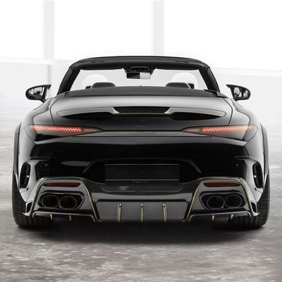 SL63 Mercedes Benz Body Kit 2015 - 2016 MSY Araç Tekerlek Kutusu için Kapuz Spoiler
