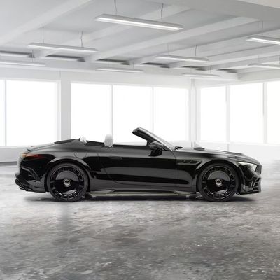 SL63 Mercedes Benz Body Kit 2015 - 2016 MSY Araç Tekerlek Kutusu için Kapuz Spoiler