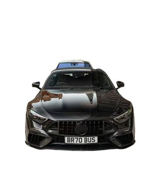 SL63 Mercedes Benz SL Body Kit 2015 - 2016 BS Stil Kapüşon Spoiler Ön Dudak Difüzörü