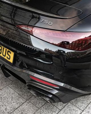 SL63 Mercedes Benz SL Body Kit 2015 - 2016 BS Stil Kapüşon Spoiler Ön Dudak Difüzörü