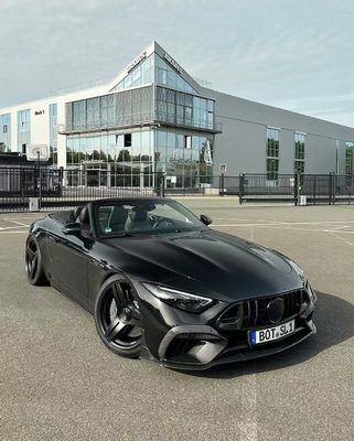 SL63 Mercedes Benz SL Body Kit 2015 - 2016 BS Stil Kapüşon Spoiler Ön Dudak Difüzörü